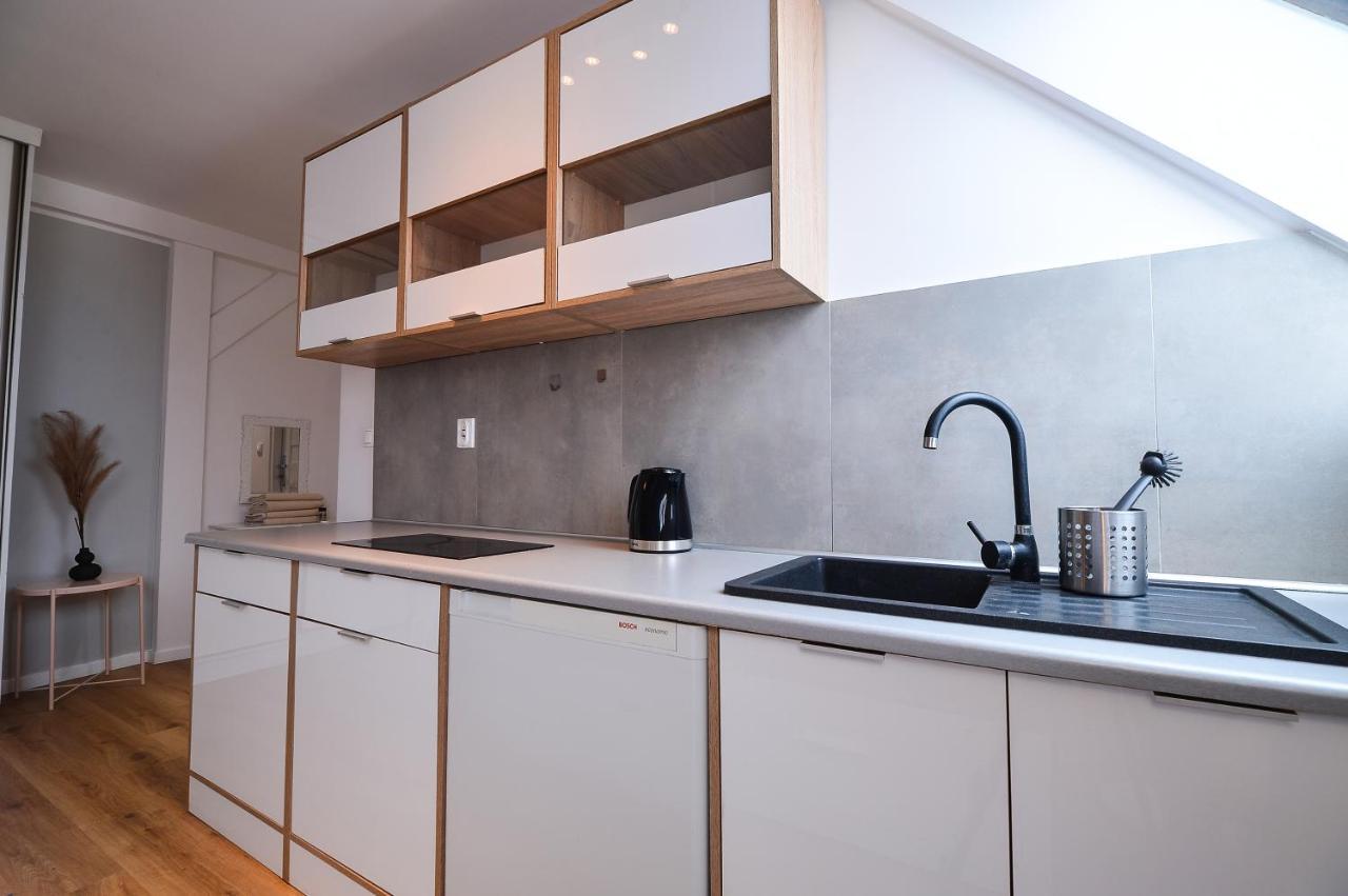 Citystay Brzezno Studio 3 Min Do Plazy Гданск Екстериор снимка