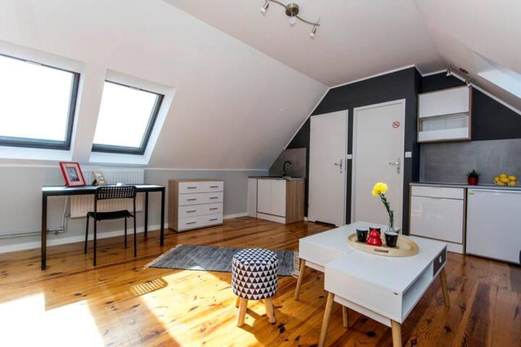 Citystay Brzezno Studio 3 Min Do Plazy Гданск Стая снимка